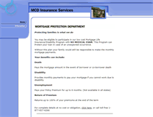 Tablet Screenshot of mcdinsure.net